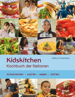 Die Lieblingsgerichte aus aller Herren Länder wurden im Rahmen von Workshops von jungen Menschen nachgekocht. Hilfe erhielten die Kids dabei vom Autor und berühmten Profiköchen. • Markus Glocker - Küchenchef bei Gordon Ramsay in New York • Thomas Hüttl - Inhaber der Kochschule Wien • Armin Oberndorfer - Vizestaatsmeister im Grillen und Inhaber der Esskultur Kochschule • Thomas Kollmer - Vorfinale Koch des Jahres 2011 und Topplatzierungen bei den jungen Wilden • Reik Stammnitz - Küchenchef aus Leipzig zurzeit im Hotel Maxlhaid • Martin Ehrenhauser - Fraktionsfreies Mitglied im EU-Parlament in Brüssel und gelernter Koch im Grundberuf • Max Grubmüller - Koch, Cateringprofi und Musiker