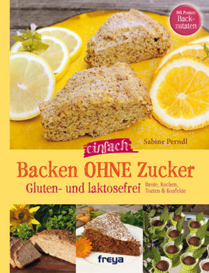 Süße Bäckereien und gesundheitsfördernde Ernährung lassen sich jetzt vereinen! Viele Menschen sind von Nahrungsmittelunverträglichkeiten betroffen, oft verbunden mit chronischen Zuständen wie Blähungen und Völlegefühl, Müdigkeit, Antriebslosigkeit, Übergewicht, Schmerzen und Entzündungen. Zucker, Laktose und weiße, glutenhaltige Mehle spielen dabei eine nicht zu unterschätzende Rolle. „Backen ohne Zucker“ zeigt anhand erprobter Rezepte gesunde Alternativen zu Zucker (Glucose) und glutenhaltigem Mehl, besonders Weizenmehl. Die Rezepte für Kuchen, Torten, Schnitten und Brote sind mit wenigen, aber wertvollen Zutaten einfach nachzumachen und schmecken köstlich. Wissenswertes zu den verschiedenen Zutaten und Tipps und praktische Erfahrungen vom Einkaufen über die Zubereitung bis zum Haltbarmachen der Backwaren, runden dieses wertvolle Backbuch ab. -gluten-, laktose- und zuckerfreie Rezepte für Kuchen, Brote & Konfekte -viele Informationen und praktische Tipps -Erfahrungen aus der Praxis - für die Praxis