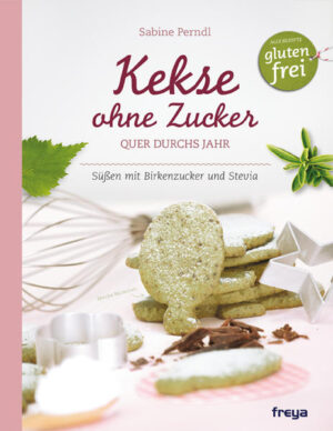 Auch Menschen mit Glutenunverträglichkeit oder Allergien lieben süße Kleinigkeiten, die den Bauch zufrieden und das Herz glücklich machen. Deshalb bestehen die Kekse im Buch auch nicht aus normalem Mehl - und schmecken trotzdem wunderbar. 65 vielfach erprobte Rezepturen, die hundertprozentig gelingen. Informationen zu Ersatzmehlen mitsamt Nährstoffangaben - rundum brauchbar für jeden Haushalt. Keksrezepte für alle Jahreszeiten - ohne Industriezucker, dafür mit selbst gemachtem Steviasirup und Birkenzucker.