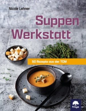 Eine komplexe Suppe mit vielfältigen Zutaten und exotischen Einlagen ist nicht immer nötig. Die schlichte Gemüsesuppe aus Blumenkohl und Karotten genügt, um das Zentrum zu stärken und das Verdauungsfeuer zu nähren. In diesem Buch präsentiert die Autorin ihre Lieblingsrezepte für Suppen, einschließlich eigens kreierter Variationen. In der TCM-Werkstattküche wurde experimentiert, recherchiert, gekocht, probiert, Rezepte angepasst und festgehalten. Das Resultat sind 50 erstklassige Suppen, inspiriert von der Fünf-Elemente-Küche der Traditionellen Chinesischen Medizin.