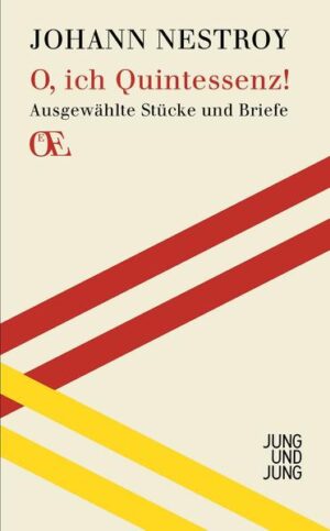 Jeder Zeit ihr Nestroy! - Es hat ihn ja auch jede Zeit bitter nötig, nicht zuletzt unsere, in der sich unter dem Druck einer durchökonomisierten Gesellschaft der Mensch in seiner ganzen Niedertracht und Dummheit präsentiert. Dass sich mit dem, was man Fortschritt nennt, vieles ändert, aber eben nicht der Mensch, zeigt sich auch darin, dass Nestroys Stücke nichts an Aktualität, Brisanz und Treffsicherheit eingebüßt haben. Wer sich heute also einen Nestroy wünscht, der sei getröstet: Hier ist er, lebendig wie eh und je! 'Freiheit in Krähwinkel', 'Der Schützling', 'Der Talisman', 'Der Unbedeutende' - Antonio Fian, seinen Zeitgenossen selbst ein Nestroy mit modernen Mitteln, hat vier Stücke ausgewählt, Klassiker und weniger bekannte, eine Art Quintessenz. Und er hat sie ergänzt durch eine Auswahl von Briefen, in denen wir Johann Nestroy, den Klassiker, den 'Fixstern am Weltliteraturhimmel ', in die alltäglichsten und niedrigsten und lächerlichsten Angelegenheiten verstrickt sehen - als erstaunlichen Menschen.