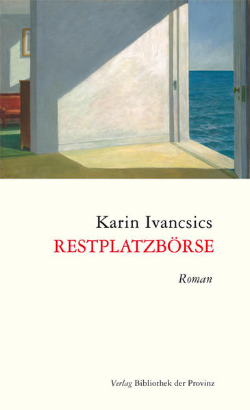 Eine Reisegesellschaft befindet sich auf dem Heimweg vom Tauchurlaub. So heterogen wie die verschiedenen Angebote der Restplatzbörse eines Reisebüros sind auch die unterschiedlichen Charaktere, die wechselweise im Zentrum der einzelnen Szenen dieses Buches stehen. Knapp und präzise schildert Karin Ivancsics ihre Befindlichkeiten und Überlegungen, verortet sie jeweils in kurzen Ausschnitten des Reisealltags und führt der Leser und Leserinnen: die schönsten bleiben übrig, „Architectonica maxima“. Dieser Stress ist also erledigt und weg, und man beginnt von Neuem den Strand zu durchkämmen, diesmal entspannter. Mit geschultem und routiniertem Auge entdeckt man nun die Besonderen unter den Normalen, und mitunter stolpert man beinahe über die Exoten, mit denen man eigentlich abgeschlossen hatte und die sich einem nunmehr plötzlich und unerwartet darbieten.