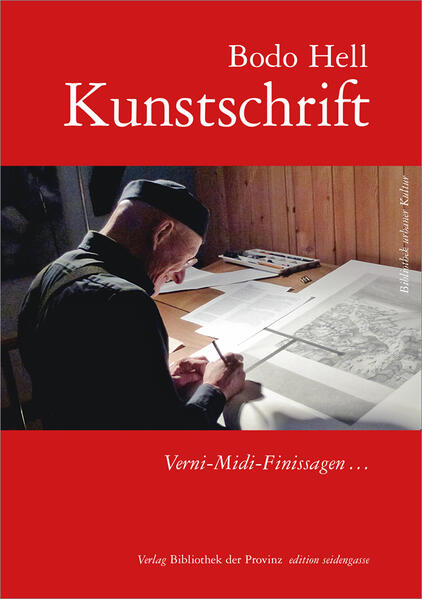 Marina Abramovic · Franz Josef Altenburg · Bartolomeo Altomonte · Peter Assmann · Natascha Auenhammer · Dieter Balzer · Fritz Bergler · Hartwig Bischof · Sandro Botticelli · Gerhard Brandl · Gerald Brettschuh · Hellmut Bruch · Götz Bury · Renald Deppe · Inge Dick · Helmut Dirnaichner · Georg Dobler · El Greco · René Fehr-Biscioni · Hannah Feigl · Gerhard Frömel · Rita Furrer · Ilse Garnier · Gerhard Gepp · Barbara Geyer · Lena Göbel · Silvia Grossmann · Bill Henson · Heinrich Heuer · Johannes Heuer · Hil de Gard · Anne Hille · Werner Hofmeister · Ines Höllwarth · Georg Jappe · Robert Kabas · Angelika Kathrein · Angelika Kaufmann · Ernst Ludwig Kirchner · Reinhard Klessinger · K.u.SCH. · Margit Krammer · Wolfgang Krebs · Sol LeWitt · Josef Linschinger · Lorenzo Lotto · Karin Mack · Meinl-Mohr · Bady Minck · Mondsee Land Art · Josef Adam Moser · Franz Stanislaus Mrkvicka · Neidhartfresken · Hanns Otte · Anton Petz · Walter Pilar · Peter Pohl · Helmut Pokornig · Erich Prager · Clarisse Praun · Kurt Ryslavy · Walter Sauer · Otto Saxinger · Konrad Balder Schäuffelen · Irmgard Schaumberger · Meina Schellander · Reiner Schiestl · Gerald Schmid · Schöngrabern · Ingrid Schreyer · Franz Sedlacek · Ernst Skri?ka · Franz Steinfeld · Kurt Straznicky · Ingeborg Strobl · Helmut Swoboda · Johann Julian Taupe · Norbert Trummer · Christine Ulm · Dagmar Varady-Prinich · Linde Waber · Josef Wais · Nives Widauer · Susanne Windelen · Helene Winzberger · Günter Wolfsberger · Linda Wolfsgruber · Josef Zenzmaier · Peter Zumthor Im Jahr 2015 ist in der Bibliothek urbaner Kultur die aktualisierte Fassung der »Stadtschrift« von Bodo Hell erschienen. In enger Verbindung mit diesem Text steht die »Kunstschrift« Hells, die mit dem vorliegenden Band der Öffentlichkeit übergeben wird. »Stadt« und »Kunst« finden sich in der gleichen intimen Nähe wie die beiden Bücher, die Bodo Hell ihnen mit seinen Textkaskaden gewidmet hat. Auch die »Kunstschrift« hat es sich um Ziel gesetzt, urbane Kulturen als Lebenswelten und als Diskurse, als Ereignisse und Prozesse, als Strukturen und als Narrative zu erörtern. […] (Hubert Christian Ehalt)