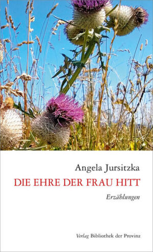 „Mit jedem Buch schrieb ich in mich hinein, um mich dann mit einer Erzählung frei zu schreiben.“ Im Grunde genommen birgt jede Geschichte ein Erlebnis, oder sie ver­arbeitet ein Anliegen wie der Buchtitel „Die Ehre der Frau Hitt“. Lange Zeit erschien der Autorin die Wiederherstellung der Ehre von Frau Hitt für zu gewagt, trotz handschriftlichen Segens des unvergesslichen Tiroler Bischofs Reinhold Stecher. Einige Erzählungen sind mit viel Phantasie aus dem Leben gegriffen. Die Kurzgeschichten wiederum, etwa „Der Depressionsfreak“ oder die Fiktion eines pensionierten Schulhauses, ent­sprechen Stimmungsbildern. Für einen ersten Hinweis sorgt das Titelbild mit den bestechenden Schönheiten.