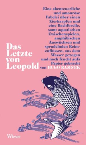 Kann man einen Aristokarpfen zum Helden einer Geschichte machen? Hugo Ramnek kann. Sein Leopold ist ein Fisch, der keinen Leser und erst recht keine Leserin kalt lässt. Und auch nicht Milka Bistritz, die lebenspralle Bachforelle, die Leopolds adelsstarres Herz zu erobern sucht. "Das Letzte von Leopold" ist eine mit allen sprachlichen Wassern gewaschene Abenteuer- und Liebesgeschichte voll komischer Strudel und satirischer Wirbel. Sie erzählt mit leichtflüssiger Melancholie und zärtlichem Witz vom dramatischen Dammbruch einer gestauten Liebe. Und lässt kein Auge trocken. In Ramneks Seen und Bächen tummeln sich viele weitere Gestalten, die schräg sind - nach landläufigen Vorstellungen. Aber sie sind ja nicht an Land. Zwei davon sind Harpo & Carpo. Ihre Karpfenverse und Krapfenreime zeigen auf hintergründig verspielte Art, dass alles anders ist - weil alles fließt.