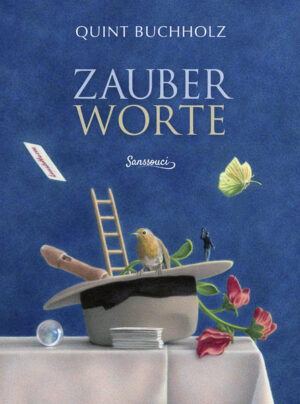 Dieses unsterbliche Motto des Romantikers Joseph von Eichendorff ist für den Meister der Wiederverzauberung der Welt, Quint Buchholz, Anfang und Ziel eines ungewöhnlichen Experiments: Wörter durch Bilder zum Klingen und Singen, zum Leben zu bringen. Ein Wort und ein Bild - jede Doppelseite in diesem Buch erzählt so eine ganz eigene Geschichte, die wir liebgewinnen. Die deutsche Sprache ist reich an Worten, denen ein ganz eigener Zauber innewohnt. Mit seinen Bildern weckt Quint Buchholz diesen Zauber, lässt uns staunen und lächeln.