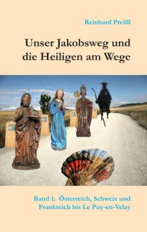 Begleiten Sie in diesem Band ein Lehrerehepaar auf seinem Pilgerweg vom Waldviertel im Osten Österreichs zum 1.600 Kilometer entfernten Marienheiligtum Le Puy-en-Velay in Frankreich. Eingebettet in den Alltag der Pilger lernen Sie 100 Heilige kennen, denen die beiden in den Kirchen entlang des Weges begegneten. Nach der Lektüre dieses Buches kennen Sie die Landespatrone - von Leopold, Florian, Rupert und Notburga bis Beatus und Nikolaus von der Flüe. Sie wissen, dass man den hl. Vigil nicht mit dem hl. Virgil verwechseln darf und dass Jodokus ein Königssohn war, der nicht den Thron besteigen wollte, und nach Jakobus und Nikolaus zum dritten großen Pilgerpatron des Mittelalters wurde. Wenn Sie am Jakobsweg mit offenen Augen unterwegs sein wollen, ist dieses Buch für Sie richtig. Fast 700 Bilder lassen Sie die Reise miterleben.