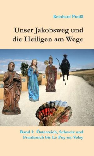 Begleiten Sie in diesem Band ein Lehrerehepaar auf seinem Pilgerweg vom Waldviertel im Osten Österreichs zum 1.600 Kilometer entfernten Marienheiligtum Le Puy-en-Velay in Frankreich. Eingebettet in den Alltag der Pilger lernen Sie 100 Heilige kennen, denen die beiden in den Kirchen entlang des Weges begegneten. Nach der Lektüre dieses Buches kennen Sie die Landespatrone - von Leopold, Florian, Rupert und Notburga bis Beatus und Nikolaus von der Flüe. Sie wissen, dass man den hl. Vigil nicht mit dem hl. Virgil verwechseln darf und dass Jodokus ein Königssohn war, der nicht den Thron besteigen wollte, und nach Jakobus und Nikolaus zum dritten großen Pilgerpatron des Mittelalters wurde. Wenn Sie am Jakobsweg mit offenen Augen unterwegs sein wollen, ist dieses Buch für Sie richtig. Fast 700 Bilder lassen Sie die Reise miterleben.