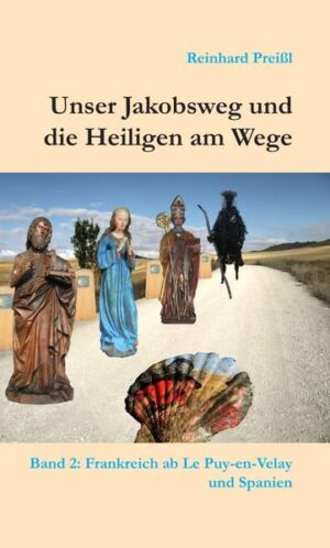 Wandern Sie in diesem Band mit dem Waldviertler Lehrerehepaar Preißl von Le Puy-en-Velay in Frankreich auf der Via Podiensis und dem Camino Francés nach Santiago de Compostela sowie weiter nach Finisterre und Muxía. Schreiten Sie über die große Treppe von Rocamadour, nehmen Sie an der Lichterprozession in Lourdes teil und beobachten Sie einen Stierlauf in Pamplona. Lassen Sie die Kulturdenkmäler und Traditionen des letzten Jahrtausends auf sich wirken und schmunzeln Sie über lustige Erlebnisse mit Weggefährten! Lernen Sie so nebenbei 100 Heilige kennen, denen Sie in den Kirchen entlang des Sternenwegs begegnen. In Zukunft werden Sie bei Santa Fe nicht mehr nur an Westernfilme denken, sondern an das Schicksal der Fides von Agen. Sie werden nicht mehr St-Germain und Ste-Germaine verwechseln. Sie wissen, dass Juan de Ortega ein Schüler von Domingo de la Calzada war und San Millán de la Cogolla ein Schüler von Felices de Bilibio. 700 Bilder lassen Sie die Reise miterleben. Zur inhaltlichen Vorbereitung einer Pilgerreise ist dieses Buch unerlässlich!