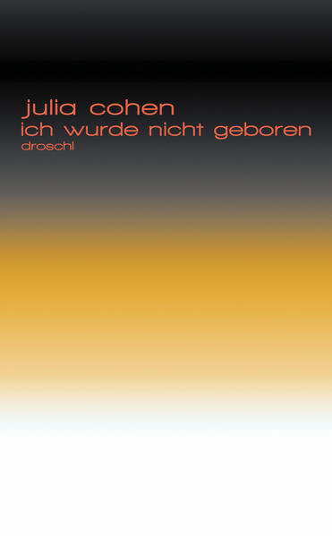 In Ich wurde nicht geboren erzählt die Lyrikerin J. mit entblößender Ehrlichkeit - verletzt und wütend - von ihren Gefühlen und Wahrnehmungen nach dem zweiten Selbstmordversuch ihres Partners N., der gemeinsamen Zeit, dem Austausch zweier Schreibenden und der Hoffnung, N. und die Beziehung am Leben zu halten. In diesem Hybrid nutzt die Ich-Erzählerin das Schreiben als Poesietherapie, um das Geschehene auf unterschiedliche Weisen zu erkunden: Über Erinnerungen, persönlichste Notizen und die Aufzeichnungen aus J.s Psychoanalyse findet sie ihren Weg aus Schmerz und Verzweiflung. Dabei helfen ihr auch essayistische Ansätze, assoziative Gedankenketten und die Lektüre des Briefwechsels zwischen Nelly Sachs und Paul Celan. Und am Ende steht der Zyklus "der schmerz der schmerz". Einmal lesen wir: »Sprache gibt nicht auf«, auch J. tut das nicht, stattdessen »tanzte« sie »langsam mit der Sprache.« Das Ergebnis all dessen ist beeindruckend, denn das Buch trägt in sich eine Wucht und unbeschreibliche Verletzlichkeit - und ist zugleich pure poetische Schönheit.