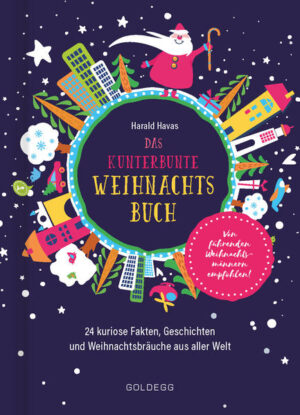 Wir alle lieben Weihnachten. Es gibt all die schönen Bräuche, Rituale aus den verschiedensten Ländern und natürlich die besondere Liebe zum Weihnachtsbaum! Aber: Warum hängen Weihnachtsbäume manchmal verkehrt herum von der Decke? Wieso ist Weihnachten in manchen Ländern verboten? Und überhaupt: Wer bäckt dem Christkind eigentlich die Geburtstagstorte? Dieses Buch ist ein ganz besonderes Weihnachtsbuch! Es nimmt die Leser und Leserinnen und Leser mit auf eine winterliche Reise rund um die Welt und stellt in 24 Kapiteln verblüffende Fakten, kuriose Rituale und berührende Weihnachtsbräuche vor. Der kurzweilige und originelle Begleiter durch den Advent!