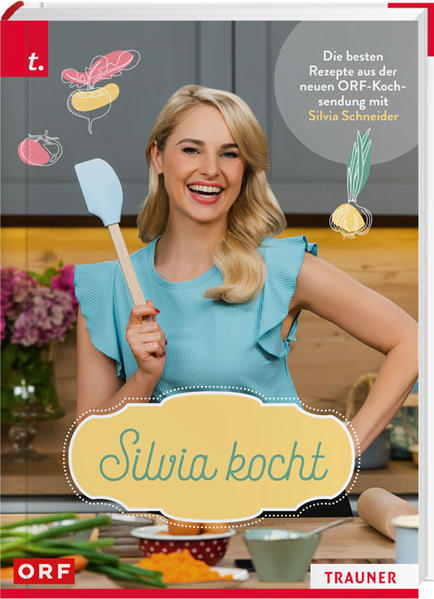 Kochen mit den kreativsten Köchinnen und Köchen Österreichs und in die schönsten Regionen des Landes entführt werden - all das verspricht Silvia Schneider in ihrem neuen Buch zur gleichnamigen ORF-Kochsendung „Silvia kocht“. Vom Burgenland bis Vorarlberg führt Silvias Reise. Dabei können die Leser/innen bekannten Köchinnen und Köchen wie Toni Mörwald, Alexandra Palla, Thomas Dorfer, Alain Weissgerber, Eveline Wild, Gustav Jantscher, Karin Kaufmann, Christian Göttfried und vielen mehr quasi über die Schulter schauen. Eine allerfeinste Rezeptauswahl wird in diesem Buch vorgestellt. Vom Gurkensalat auf Tonic-Gelee mit Gin über Mostviertler Barbarieentenbrust auf Rollgerstenrisotto bis hin zur Bratapfeltorte finden sich sowohl für Traditionalisten als auch für experimentierfreudige Hobbyköchinnen und -köche außergewöhnliche Rezepte. Außerdem erfahren die Leserinnen und Leser Interessantes sowie Amüsantes über die jeweiligen Köchinnen und Köche. Für die Rezepte werden regionale Zutaten verwendet, sie sind für 4 Personen ausgelegt und werden Schritt für Schritt gut verständlich erklärt. Somit steht dem Gelingen nichts mehr im Wege. Großartige Rezepte sind eine Sache. Damit sie jedoch außergewöhnlich werden, bedarf es erstklassiger Produkte. Deshalb besucht die sympathische Moderatorin auf ihrer Reise durch die Bundesländer auch interessante Produzentinnen und Produzenten und stellt deren außergewöhnliche, hochwertige Produkte ins verdiente Rampenlicht.