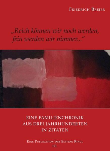 "Papa, ich hätte gerne ein Fünfzigerl zum Fortgehen!", sagt der Sohn. Darauf der Vater: "Entweder ein Fünfzigerl, ODER Fortgehen! Zwei Vergnügen auf einmal gibt es nicht!" DIESES UND ANDERE ZITATE SIND IN DIESEM BUCH FESTGEHALTEN UND SCHILDERN GANZ EINDRÜCKLICH, WIE SICH SPRACHE UND THEMEN IN EINER FAMILIE VERÄNDERN: VOM 19. JAHRHUNDERT BIS HEUTE! Mit diesem Buch sind auch Sie in Ihrer Familie textsicher und schlagfertig!