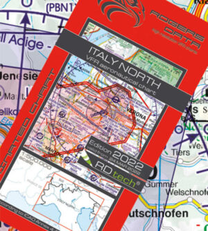 Rogers Data VFR Luftfahrtkarten – ICAO Karten verfügen über eine sehr detaillierte Darstellung der jeweiligen Lufträume. Des weiteren verwenden wir als Kartengrundlage eine hochwertige topografische Karte mit Schummerung und Relief. Dadurch entsteht ein dynamischer 3D- Eindruck. Zudem verfügen Rogers Data VFR Luftfahrtkarten – ICAO Karten über UL- und Segelfluggelände, Fallschirmsprunggelände, Hänge- und Paragleitgebiete. Flugplätze, Meldepunkte, Gefahren und Flugbeschränkungsgebiete, Grenzüberflugspunkte (Border Crossing Points, Significant Points), Luftsportgebiete und Naturschutzgebiete mit fliegerischer Einschränkung sind ebenfalls eingezeichnet. Darüber hinaus basieren Rogers Data VFR Luftfahrtkarten – ICAO Karten auf den neuesten Luftfahrtinformationen aus AIP (Aeronautical Information Publication, Luftfahrthandbuch) und deren Supplements der CAA (Civil Aviation Authority). Und entsprechen außerdem den einschlägigen Bestimmungen des ICAO Annex 4 – Aeronautical Charts (Luftfahrtkarten) sowie den relevanten EU-Verordnungen. Besonderheiten für diese Region: Aeroporto, Aviosuperfici und Campo volo CTRs und CTRs mit definierter Untergrenze Pflichtmeldepunkte, Meldepunkte auf Anforderung, mit ICAO Code Flugbetrieb mit Ultraleichtflugzeugen ULM/VDS Luftsportgebiete und Gebiete mit Erholungsaktivitäten Naturschutzgebiete mit fliegerisch relevanten Einschränkungen Militärische Übungs- und Trainingsgebiete Grenzüberflugspunkte