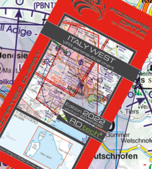 Rogers Data VFR Luftfahrtkarten – ICAO Karten verfügen über eine sehr detaillierte Darstellung der jeweiligen Lufträume. Des weiteren verwenden wir als Kartengrundlage eine hochwertige topografische Karte mit Schummerung und Relief. Dadurch entsteht ein dynamischer 3D- Eindruck. Zudem verfügen Rogers Data VFR Luftfahrtkarten – ICAO Karten über UL- und Segelfluggelände, Fallschirmsprunggelände, Hänge- und Paragleitgebiete. Flugplätze, Meldepunkte, Gefahren und Flugbeschränkungsgebiete, Grenzüberflugspunkte (Border Crossing Points, Significant Points), Luftsportgebiete und Naturschutzgebiete mit fliegerischer Einschränkung sind ebenfalls eingezeichnet. Darüber hinaus basieren Rogers Data VFR Luftfahrtkarten – ICAO Karten auf den neuesten Luftfahrtinformationen aus AIP (Aeronautical Information Publication, Luftfahrthandbuch) und deren Supplements der CAA (Civil Aviation Authority). Und entsprechen außerdem den einschlägigen Bestimmungen des ICAO Annex 4 – Aeronautical Charts (Luftfahrtkarten) sowie den relevanten EU-Verordnungen. Besonderheiten für diese Region: Aeroporto, Aviosuperfici und Campo volo CTRs und CTRs mit definierter Untergrenze Pflichtmeldepunkte, Meldepunkte auf Anforderung, mit ICAO Code Flugbetrieb mit Ultraleichtflugzeugen ULM/VDS Luftsportgebiete und Gebiete mit Erholungsaktivitäten Naturschutzgebiete mit fliegerisch relevanten Einschränkungen Militärische Übungs- und Trainingsgebiete Grenzüberflugspunkte