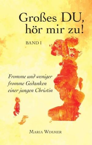 Brennende Glaubensfragen und innere Kämpfe über Moral und Ethik: In täglichen Momentaufnahmen beschäftigt sich Maria Wimmer mit tief religiösen und menschlichen Themen. Schmerz und Verzweiflung, Angst vor Krieg, die Schrecken des Alltags - aber auch Freude am Dasein, Liebe und Freundschaft, Sehnsucht und die Suche nach dem Sinn des Lebens. Dabei wendet sie sich immer voller Hoffnung, Vertrauen und Dankbarkeit an das große DU.