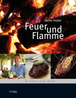 Grillen - auflegen, umdrehen, runternehmen. Vielleicht nicht mal wenden. Einfach und archaisch - oder doch viel mehr als das? Ein ganz „heißes Eisen“ ist das Thema Grillen für den Vorarlberger Haubenkoch Heino Huber. So sehr, dass er ihm sein drittes Kochbuch widmet: In lustvollem Plauderton erzählt der Vorarlberger Sternekoch aus der Welt der Grillerei, berichtet über kulinarische Begegnungen und präsentiert seine besten 100 Grillrezepte, fotografiert vom Hamburger Bildjournalisten Kurt-Michael Westermann. Heino Huber verrät seinen Leserinnen und Lesern geheime Tipps, Finessen und vielversprechende Fertigkeiten rund um Fleisch, Fisch, Gewürze und Kräuter und gibt wertvolle Tipps zur Wahl des richtigen Grillgeräts. Inklusive Weinempfehlungen zu etlichen Gerichten!