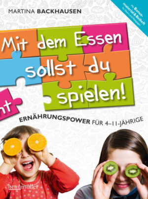 Mit dem Essen sollst du spielen ist ein Mitmachbuch zum Thema gesunde Ernährung für Kinder von vier bis elf Jahren. Schmackofit isst alles, was schmackhaft ist und fit macht! Diese Comicfigur entführt die Kinder in die Welt des Essens und vermittelt mit Spiel und Spaß Wissenswertes über das Ernährungsverhalten sowie den Stoffwechsel des menschlichen Körpers. Gesunde Ernährung wird mit Spielen, Rätseln, Mal- und Bastelaufgaben begreifbar gemacht und lädt zur Entdeckungsreise ein. Eltern finden praxisnahe Hilfestellungen und Tipps für die Ernährungserziehung und den facettenreichen Ess-Alltag mit Kindern. Das Beiheft zeigt Wege auf, wie wir den Blick unserer Kinder auf gesundes Essen lenken können und ganz nebenbei die Körperwahrnehmung als auch den Familiensinn stärken.