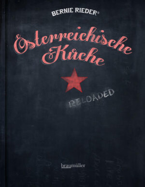 Zu Hause schmeckts am besten! Das findet auch Spitzenkoch Bernie Rieder und begibt sich auf eine kulinarische und historische Spurensuche quer durch Österreichs Küchen - nicht ohne innovative Zugänge aufzuzeigen. Dass der Kreativität beim Kochen keine Grenzen gesetzt sind, zeigt Bernie Rieder mit seinen frischen Varianten der traditionellen österreichischen Küche. Denn aus dem Tafelspitz oder dem überall beliebten Wiener Schnitzel ergeben sich modern interpretierte Variationsmöglichkeiten. So lädt das neue Standardwerk der österreichischen Küche einerseits mit klassischen Rezepten wie dem burgenländischen Bohnensterz oder dem Grünen Apfel mit Blunzen und Kraut, andererseits mit Kreationen im unverwechselbaren Rieder-Style wie Karamellisierter Kürbis mit gerösteten Pinienkernen und Salbei oder einem Dim-Sum von der Regenbogenforelle zum Nachkochen ein. Ein umfassendes Kochbuch mit Rezepten für jeden Anlass, für Anfänger, Profis und besonders für jene, die immer schon gewusst haben, dass die österreichische Küche neben dem Schnitzel noch viel mehr zu bieten hat. Ein Muss für jeden Haushalt!