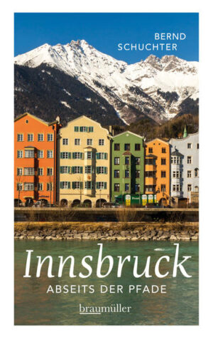 Innsbruck - Stadt des Föhns, Universitätsstadt inmitten hoher Berge, Herz der Alpen, wie es die Tirol-Werbung suggeriert, Olympiastadt, Stadt des Skifahrens, des Mountainbikens, Stadt des Wassers, Stadt der Baustellen. In "Innsbruck abseits der Pfade" entdecken wir die Stadt in den Alpen als Verkehrsknotenpunkt seit dem Mittelalter, als Ort der kurzen Wege, als Eldorado für Radfahrer, als Schauplatz von Kunstskandalen, Kleinherzigkeit und Heldentaten