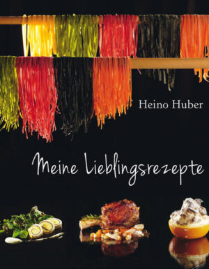 Der Spitzenkoch Heino Huber präsentiert seine liebsten Rezepte: von köstlichen Vorspeisen und Suppen über raffinierte Fleisch- und Fischgerichte bis hin zu verführerischen Desserts. Der Haubenkoch schöpft aus seiner über 25-jährigen Erfahrung und Leidenschaft für die gehobene Küche und gewährt Einblick in seine kulinarischen Highlights. Sein unverkennbarer Stil ist modern, leicht und durch seine intensiven Lern- und Wanderjahre auch mediterran geprägt. Dabei legt er größten Wert auf das regionale und saisonale Angebot und verrät wertvolleTipps und Finessen rund um seine Lieblingsrezepte.