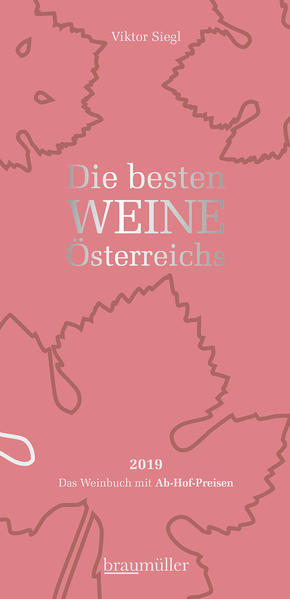 Österreichische Weine gehören zu den besten der Welt. Das unverzichtbare Brevier des Weinexperten Viktor Siegl präsentiert auch heuer die herausragendsten national und international ausgezeichneten Weine - mit aktuellen Ab-Hof-Preisen und Adressen der Winzer. Viktor Siegl - ausgewiesener und anerkannter Weinexperte - stellt Die besten Weine Österreichs vor. Neben persönlichen Bewertungen aufgrund eigener Erfahrungen werden die Ergebnisse der wichtigsten nationalen und internationalen Leistungswett bewerbe ausgewertet und jene Weine vorgestellt, die ein ausgezeichnetes Preis-Leistungs- Verhältnis bieten. Außerdem sind in dem Buch die aktuellen Ab-Hof-Preise aller genannten Weine angeführt. Dieses wichtige Kompendium für jeden Weinkenner und Wein trinker beinhaltet auch eine Beschreibung von Prototypen, also eine Sortenbeschreibung gängiger Wein sorten hinsichtlich Farbe, Bukett, Geschmack. Zudem ist eine persönliche Einschätzung der letzten Weinjahrgänge zu finden. Ein handlicher Weinführer und ein Muss für alle Weinlieb haber!