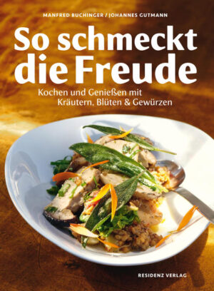 Eine Entdeckungsreise in die Genusswelt der Kräuter, Blüten & Gewürze Wenn sich ein Kräuterflüsterer aus dem Waldviertel und ein Kochkünstler aus dem Weinviertel zusammentun, dann steht Lebensgenuss pur im Mittelpunkt. Beide machen sich stark für regionale Produkte und zeigen, dass Kochen mit Kräutern, Blüten und Gewürzen raffiniert und dabei ganz einfach ist. Manfred Buchingers kreative Kochideen machen jede Mahlzeit zum Geschmackserlebnis für alle Sinne. Seine Rezepte laden ein zum lustvollen Genuss mit frischen und getrockneten Kräutern: den würzigsüßen und den aromatisch-frischen, den mediterranen Klassikern und den Neuentdeckungen vom Straßenrand. Dazu gibt es Anregungen für eine perfekte Essensbegleitung, garantiert ohne Kater und Promille, denn der passende Tee zum Essen vervielfältigt den Genuss. Bodenständiges Kochwissen, kombiniert mit pfiffigen Würzideen und zahlreiche