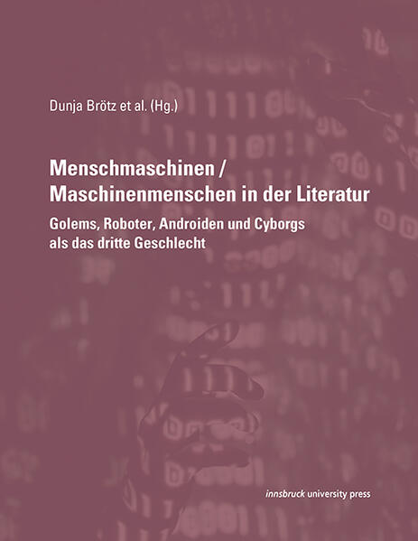 Künstlich erschaffene (Lebe- )Wesen, die weder Mensch noch Maschine, weder Mann noch Frau, weder Organismus noch tote Materie sind, beschäftigen unsere Fantasie bereits seit Jahrtausenden. So beklagte etwa schon Aristoteles in seinem Hauptwerk "Politik" (4. Jh. v. Chr.), dass es (noch) keine menschenähnlichen Maschinen gäbe, die die Aufgaben von Sklaven übernehmen und damit das soziale Leben revolutionieren könnten. Auch in der Welt der Science- Fictionund Fantasy- Literatur wimmelt es nur so vor Homunculi, Golems, Robotern, Androiden und Cyborgs. In der in den Wintersemestern 2020/21 und 2021/22 von Dunja Brötz an der Leopold- Franzens- Universität Innsbruck abgehaltenen Übung „Menschmaschinen/Maschinenmenschen in der Literatur: Golems, Roboter, Androiden und Cyborgs als das dritte Geschlecht“ wurden zahlreiche dieser literarischen Figuren von Studierenden des Masterstudienganges „Vergleichende Literaturwissenschaft“ aus diskursanalytischer und gendertheoretischer Perspektive untersucht. Im vorliegenden Sammelband sind einige dieser innovativen Analysen zusammengefasst, deren chronologischer Bogen sich von der Antike bis zur Gegenwart spannt und literaturwissenschaftliche Schlaglichter auf Menschmaschinen bzw. Maschinenmenschen in Texten von Ovid, E.T.A. Hoffmann, Gustav Meyrink, Marge Piercy, Andreas Eschbach, Walter Moers, Angelika Meier, Ian McEwan, Kazuo Ishiguro, Martina Clavadetscher und Raphaela Edelbauer wirft.