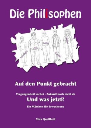 Vier Chorkollegen treffen sich immer nach den Chorproben und kommen dabei meistens an einen Punkt, an dem die Vergangenheit nicht mehr zählt und die Zukunft noch nicht da ist. Aus dieser Erfahrung schöpft Milla ihre ganze Lebenskraft. In einer Art Tagebuch taucht die Erzählerin tief in die Seelen der Buchcharaktere ein und erkundet ihre innersten Beweggründe. Sie philosophieren viel, sind aber dennoch keine richtig studierten Philosophen, ein klein wenig philisophisch halt. Das Buch endet am Beginn der Coronakrise, die sicherlich das Ende und der Anfang für Vieles sein wird.