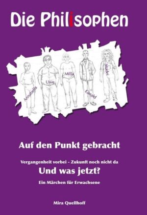 Vier Chorkollegen treffen sich immer nach den Chorproben und kommen dabei meistens an einen Punkt, an dem die Vergangenheit nicht mehr zählt und die Zukunft noch nicht da ist. Aus dieser Erfahrung schöpft Milla ihre ganze Lebenskraft. In einer Art Tagebuch taucht die Erzählerin tief in die Seelen der Buchcharaktere ein und erkundet ihre innersten Beweggründe. Sie philosophieren viel, sind aber dennoch keine richtig studierten Philosophen, ein klein wenig philisophisch halt. Das Buch endet am Beginn der Coronakrise, die sicherlich das Ende und der Anfang für Vieles sein wird.