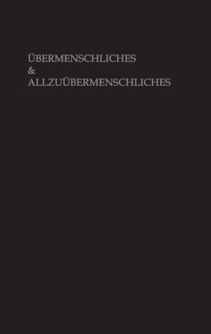 Wie findet man im Chaos einer unvollkommenen Welt sein Glück? Übermenschliches & Allzuübermenschliches ist eine einzigartige Schule zeitlos moderner Weisheiten & animierend listiger Streiche. Veit Schwartz‘ geistreiche Aphorismen und lakonische Ratschläge sind in ihrer Tiefe ebenso neuer wie großer Ausdruck des Stils charmanter Indifferenz, welcher die Wiener Lebensessenz ausmacht. Sie führen den Leser ursprünglich & doppelsinnig ein in die Kunst der spielerisch- strategischen Lebensführung. Philosophen & Dichter veranlasste Schwartz‘ Geniestreich zu abgründigen Reflexionen.