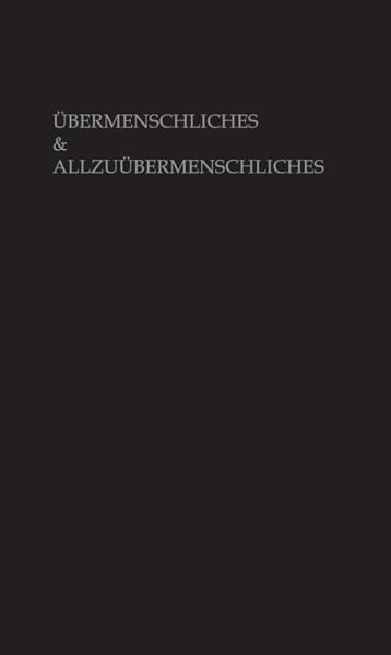 Wie findet man im Chaos einer unvollkommenen Welt sein Glück? Übermenschliches & Allzuübermenschliches ist eine einzigartige Schule zeitlos moderner Weisheiten & animierend listiger Streiche. Veit Schwartz‘ geistreiche Aphorismen und lakonische Ratschläge sind in ihrer Tiefe ebenso neuer wie großer Ausdruck des Stils charmanter Indifferenz, welcher die Wiener Lebensessenz ausmacht. Sie führen den Leser ursprünglich & doppelsinnig ein in die Kunst der spielerisch- strategischen Lebensführung. Philosophen & Dichter veranlasste Schwartz‘ Geniestreich zu abgründigen Reflexionen.