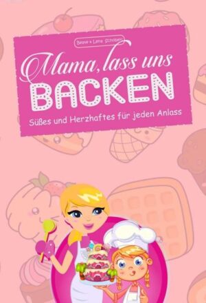 In „Mama, lass uns backen“ präsentieren Lena und ich euch unsere Lieblings-Backrezepte, die unsere Kindergeburtstage und Familienfeiern zu einem kulinarischen Highlight machen. Natürlich backen wir selbst - ganz im Sinne von Family Time ist Quality Time… deshalb ist die Antwort auf die Frage, was es bei unseren Feiern zu essen geben wird: „Alles, was wir gemeinsam zubereiten!“ Ihr findet in diesem Buch nicht nur Rezepte für Süßes und Herzhaftes, sondern auch für Aufstriche, Dips und verschiedene Brote - natürlich fehlen auch unsere Lieblings-Keksrezepte nicht! Es gibt auch wieder Tipps, zum Beispiel für die herzhafte Brot-Torte oder unsere Spagetti-Carbonara-Muffins, die bei jeder unserer Feiern der absolute Renner sind! Lena zeigt wieder in Bildern, was die Kleinen unter Mama ́s wachsamen Augen selbstständig übernehmen können und gibt obendrein für jedes Rezept ihre eigene „Sterne-Bewertung“ ab. Bestimmt findet ihr in unserem Buch euer Lieblingsrezept, mit dem ihr eure Gäste kulinarisch begeistern werdet!