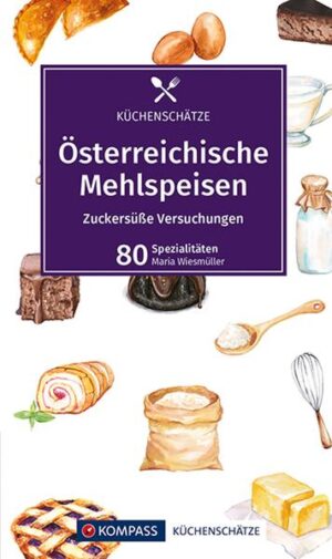 Gleich einer kulinarischen Reise führen die handlichen Kochbücher der Serie KOMPASS Küchenschätze durch die verschiedenen Länder und Regionen. Die Rezepte sind einfach beschrieben und mit brillanten Farbfotos bebildert. Anschließend werden küchen- und kochtechnische Begriffe erklärt und mit einem kleinen Küchenlexikon ergänzt, das als Sprachführer durch die landestypische Küche führt.