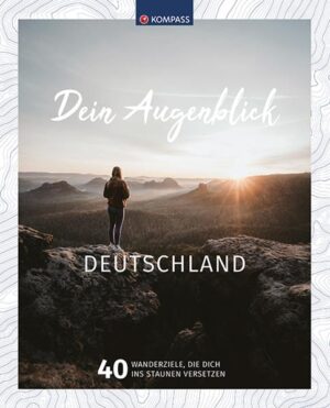 Die Qualität eines Augenblicks hängt vom Blickwinkel ab. Wir zeigen dir Aussichten, für die es sich lohnt aufzubrechen und verraten, wo du die besten Ansichten Deutschlands erlebst. Mit 40 Tourenbeschreibungen geben wir dir eine Anleitung für unvergessliche Augenblicke mit. Die neue Reihe „Dein Augenblick“ ist eine einzigartige Kombination aus Bildband und Wanderführer. Für deinen perfekten Augenblick haben wir eine moderne Seilschaft zusammengestellt: Leidenschaftliche junge Fotografen und erfahrene Wanderführer Autoren. Die 40 Touren sind keine Vorschläge, die man sich für später vornimmt. Sie zeigen dir viel mehr was du verpasst, wenn du deinen Rucksack samt Kamera nicht heute noch packst.