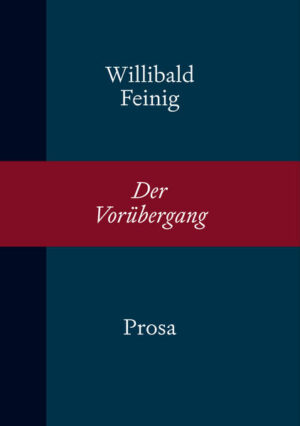 Haltet mich für verrückt, wenn ihr wollt, aber ich habe keinen Augenblick gezweifelt, dass der Meister lebt. Nur gestaunt habe ich, mich gefreut. Auch jetzt staune ich. Es war still. Die Rauchsäule stieg aus dem weißen Tempel hinter uns. Die Soldaten kamen näher. Ich verstehe dich, sagte Mutter. Und was haben die Männer gesagt? fragte Vater. Verrücktes Weibergeschwätz, antwortete Maryam. Im besetzten Israel war der Tempelberg fast ausgebaut - ein Wunderwerk der Antike. Man spricht längst nicht mehr Iwrit, sondern Aramäisch, als Jeschua - Jesus - nach kurzem Prozess hingerichtet wird. Der Vorarlberger Autor Willibald Feinig achtet auf solche Umstände und erzählt das vermeintlich bekannte Ostergeschehen neu aus der Perspektive einer Frau, die als Kind Pas’cha, Vorübergang, wie jedes Jahr mit der Familie in Jerusalem verbracht hat. So lässt er »die Geschichte wie nie gehört erfahren« (Marianne Gronemeyer), »so, dass auch der Zweifel seine Würde behält« (Norbert Loacker). „Der Vorübergang“ entstand während der Osterquarantäne 2020 und erscheint im Februar 2021 im Verlag Bibliothek der Provinz zusammen mit drei anderen Erzählungen: „Glöckel“ (über die Gründung einer Reformschule in den Trümmern der k. u. k. Monarchie), „Hinter dem Kreuzberg“ (über Abschied und zugleich Einandernäherkommen eines Schweizer Managerpaars im Hochgebirge) und „Ero“ über die illegale Landung afrikanischer Flüchtlinge an einem Mittelmeerbadestrand.