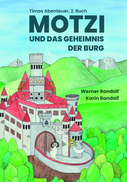 Kinderbuch für Erstleser, zum Vorlesen und Selberlesen. Der Junge Timo zieht zu seinen Eltern und zu seinem Gespensterfreund Motzi in die Burg. Gemeinsam retten sie einen Troll und Timo bekommt einen Hund. Sie entdecken ein geheimnisvolles Buch und einen Schatz. Timo kommt in die Schule. Der Winter zieht ins Land und es wird weihnachtlich.