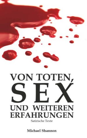 Satirische Texte über zwischenmenschliche Beziehungen, private und berufliche Lebensumfelder, Gewohnheiten und Süchte, Sex, Tod und viele weitere Themen.