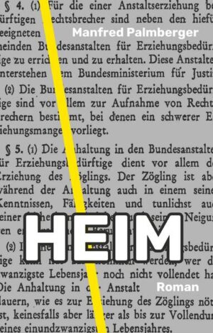 Jugendkriminalität, Überfälle, Messerstechereien, Drogen, Frauenmorde - Kennen wir diese Schlagzeilen nicht aus den täglichen Nachrichten? Vor einem halben Jahrhundert standen solche Delikte auch auf der Tagesordnung der Exekutive, die minderjährigen Gesetzesbrecher landeten damals in Erziehungsheimen. „Heim“ heißt der Roman des Eggenburgers Manfred Palmberger. Dabei handelt es sich um die berührende und mitreißende Geschichte über zwei Wiener Strizzis, die in zerrütteten Familienverhältnissen aufwachsen, in kriminelles Fahrwasser geraten und im Lindenhofheim Eggenburg landen. Trotz intensiver Bemühungen der Erzieher und Lehrer bleibt bei den Zöglingen ein Wunsch an erster Stelle: die Rückkehr nach Wien. Alle erdenklichen Überraschungen warten auf die Jugendlichen, aber auch auf die Leser und Leserinnen und Leser. Ein Roman, der sich wie ein Krimi liest. Ein Buch, das gleich mehrere Richtungen abdeckt: die bereits historische Zeit der 1970er-Jahre, soziale, pädagogische und psychologische Aspekte sowie garantierte Spannung und humorvolle Unterhaltung. Der Autor, Mag. Manfred Palmberger, weiß über diese Zeit genauestens Bescheid. Sein Vater und sein Onkel waren in diesem Heim beschäftigt, er selbst unterrichtete von 1972 bis 1977 in der integrierten Sondererziehungsschule.