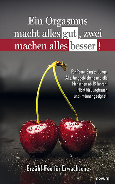 „Sie ging auf die Knie, streckte ihm ihren knackigen Po entgegen.“ Was passiert als Nächstes? In „Ein Orgasmus macht alles gut, zwei machen alles besser!“ schreibt die „Erzähl- Fee für Erwachsene“ freimütig über erotische Abenteuer. In zwölf Kapiteln erleben Frauen und Männer aufregende Treffen. Am Waldsee erfährt ein Paar, wie reizvoll das Liebesspiel im Wasser sein kann. Im Wellness- Hotel geht es nicht nur um Massage: „Jetzt ließ er seine linke Hand in ihrer Bikinihose verschwinden. Sie stöhnte erregt auf.“ Die Autorin spart nicht mit deftigen Details, schildert mit großer Offenheit die sexuellen Handlungen ihrer Protagonisten, aber auch die romantischen Momente.