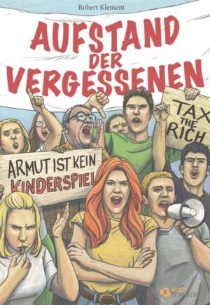 ”Die Pizzaschnitte an der Ecke - unerschwinglich!“ Sie sind arm, sie sind wütend und bereit zu kämpfen. Jung und Alt vereinigen sich zur Revolte gegen soziales Unrecht. Sie haben keine Schulden gemacht, keinen Job vermasselt und nichts verbrochen. Sie wollen jetzt den Teil vom Kuchen, der in Wahrheit ihnen gehört. In Österreich sind laut Volkshilfe 370.000 Kinder und Jugendliche armutsgefährdet. Robert Klement hat an sozialen Brennpunkten recherchiert und einen Roman geschrieben, der Mut machen soll. Mit Optimismus, Humor und einem Schuss Provokation.