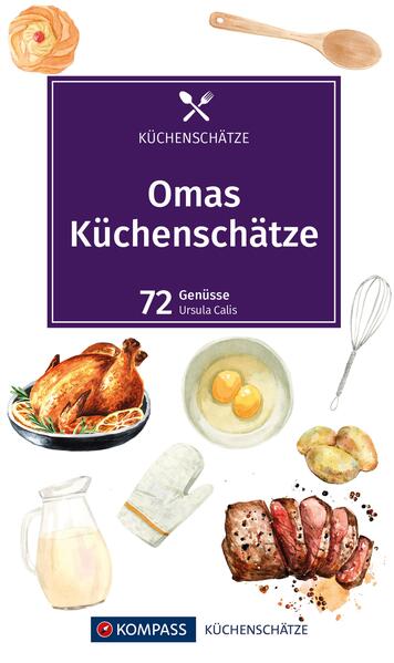 Gleich einer kulinarischen Reise führen die handlichen Kochbücher der Serie KOMPASS Küchenschätze durch die verschiedenen Länder und Regionen. Die Rezepte sind einfach beschrieben und mit brillanten Farbfotos bebildert. Anschließend werden küchen- und kochtechnische Begriffe erklärt und mit einem kleinen Küchenlexikon ergänzt, das als Sprachführer durch die landestypische Küche führt.