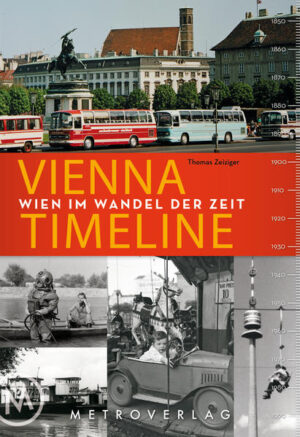 Bitte einsteigen und festhalten, die Zeitreise zu den Meilensteinen der Wiener Stadtgeschichte beginnt! Dieser Band dokumentiert Wiens Entwicklung von der Habsburger Reichshauptund Residenzstadt zu einer der angesagtesten Metropolen der Welt. Was die Wiener bewegte und bewegt – beglu¨ckende Feierlichkeiten, umstrittene Bauvorhaben, große und kleine Katastrophen und Schicksale. All das hat das Gesicht der Stadt geprägt. Thomas Zeiziger illustriert anhand hinreißender historischer Fotografien, Zeitlinien sowie einzigartiger Damalsund Heute- Fotos eindrucksvoll, wie Wien wurde, was es heute ist.