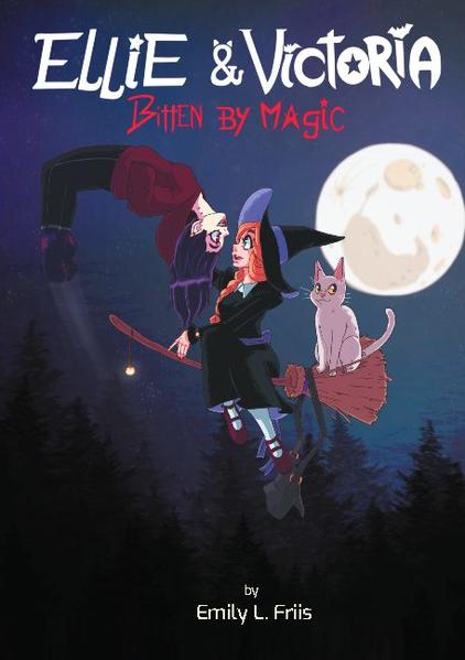 Ellie and Victoria Bitten by magic, is a Lgbtq, graphic novel about a self taught witch and a fruit eating vampire falling in love and going on adventure. the story is built as a ''slice of life'' sitcom, with fantasy elements. If you want a saphic love story between a lesbian witch and her transgender vampire girlfriend, then Ellie and Victoria: Bitten by magic, might just be for you.