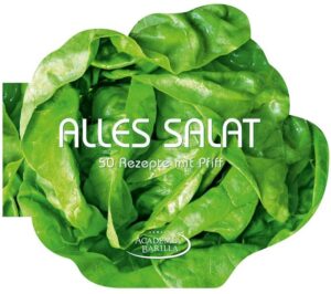 Salat - ein Symbol für Vielfalt und Köstlichkeit. In diesem schön gestalteten Buch in Form eines Salatkopfes finden sich Anregungen aus der ganzen Bandbreite der internationalen Salatkreationen, dazu Tipps für fein abgestimmte Dressings. Hochwertige Abbildungen, kreative Rezepte - ein Augenschmaus und zugleich eine praktische Anleitung für die Salatzubereitung.