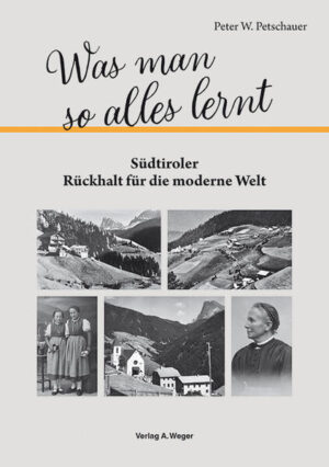 Peter W. Petschauer kam als Kind nach Brixen und verbrachte 1941 seinen ersten Sommer in Afers. Nach der Volksschule und Internaten hier und in Deutschland wanderte er 1957 auf Rat seines Vaters nach Amerika aus. Während er bei mehreren Firmen in Manhattan vollzeitig arbeitete erwarb er den Doktortitel (PhD) an der New York University zehn Jahre danach. Er unterrichtete von 1967-2006 Europäische und Russische Geschichte an der Appalachian State University in den Bergen von North Carolina. Nachdem auch seine Frau Joni die Universität 2010 verließ, kommen sie bisher jedes Jahr ein paar Monate nach Europa. Dr. Petschauer publiziert hauptsächlich über Geschichte der Kindheit, Kunst, Trauma und autoritären Führergestalten.