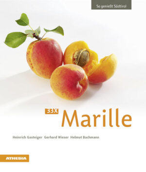 33 Rezepte mit Marillen (südtirolerisch/österreichisch für: Aprikose) - ob klassisch als Süßspeise (Kuchen, Gebäck, Dessert, Eis, Pralinen) oder innovativ/kreativ und herzhaft kombiniert: Die beliebte Frucht wird vom „So kocht Südtirol“-Team meisterlich und gekonnt zu genussvollen Rezepten „veredelt“. Ausgezeichnet mit dem Sonderpreis der GAD (Gastronomische Akademie Deutschlands E.V.) „Eine ganzheitliche, regionale Buchreihe - als eine kleine Kochschule, die keine Wünsche offenlässt. (…) Die Rezepte werden Schritt für Schritt erklärt, zum guten Gelingen ist immer ein roter Faden zu erkennen, gerade auch für junge und (noch) unerfahrene Köche. (…) Mehr Kochbuch braucht man eigentlich nicht.“ GAD-Jury, Oktober 2017