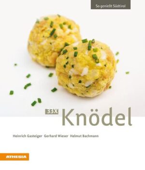 Das „Nationalgericht“ Knödel gibt es in der Südtiroler Küche in allen Größen, Formen und Variationen. Knödel stehen als Synonym für die traditionelle ländliche Küche der Alpenregionen. Wir haben in diesem Buch klassische und neue Knödelrezepte für Sie gesammelt, getestet und ausführlich beschrieben. 33 Knödelrezepte von einfach bis raffiniert, von pikant bis süß Jedes Rezept mit brillantem Foto Mühelos nachzukochen, vom klassischen Südtiroler Speckknödel und Leberknödel bis zum Knödel-Pilzgröstel Süße Leckereien wie Marillen-, Apfel-, Erdbeer- oder Germknödel Mit speziellen Rezeptvariationen wie Nocken oder Pressknödel Geschichtliches rund um den Tiroler Knödel Im Kapitel Küchenpraxis finden Sie wichtige Hilfen zum Knödelkochen Auch für Anfänger einfach nachzukochen Vielfach erprobt, leicht verständlich Zahlreiche Tipps und Tricks der Profiköche Anschauliche Schritt-für-Schritt-Fotos Ausgezeichnet mit dem Sonderpreis der GAD (Gastronomische Akademie Deutschlands E.V.) „Eine ganzheitliche, regionale Buchreihe - als eine kleine Kochschule, die keine Wünsche offenlässt. (…) Die Rezepte werden Schritt für Schritt erklärt, zum guten Gelingen ist immer ein roter Faden zu erkennen, gerade auch für junge und (noch) unerfahrene Köche. (…) Mehr Kochbuch braucht man eigentlich nicht.“ GAD-Jury, Oktober 2017.