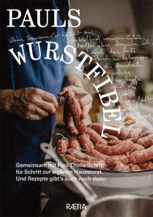 Selbst Würste machen? Ja klar! Wursten ist nämlich gar nicht so schwierig. Es braucht dazu nur ein paar Gewürze und - das Allerwichtigste - gutes Fleisch. Denn für die eigene Wurst ist nur das Beste gut genug. Paul Thuile ist Wurstliebhaber, Künstler, Selbstversorger, Lehrer, Hutträger. Er erklärt in einfachen Schritten, wie man rasch zur eigenen Wurst kommt, zeigt Varianten und Beilagen und stellt außerdem Rezepte zu Burgern, Terrinen und hausgemachtem Senf vor. » Rezepte rund um die Wurst » Tipps zum Umgang mit Fleisch und Gewürzen » mit Lifehack: schon am ersten Tag die eigene Wurst herstellen (ohne spezielle Utensilien)