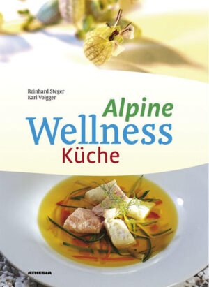 Essen und Trinken sind Quellen körperlicher Vitalität und grundlegend für das Wohlbefinden eines Menschen. Überraschend neue Impulse bringt die "Alpine Wellness-Küche", die nach den neuesten Erkenntnissen der Ernährungsforschung und den modernen Wellness-Bedürfnissen, regionale Produkte zu köstlichen Gerichten verarbeitet. Heimische Produkte, Kräuter und Düfte bilden in den Gerichten der Südtiroler Küchenmeister Reinhard Steger und Karl Volgger eine wunderbare Symbiose und schaffen eine erlebbare Küche, in der Frische, Naturnähe und Gesundheit selbstverständlich sind. Und das Besondere: alle Gerichte sind zu Hause sehr leicht nachzukochen.